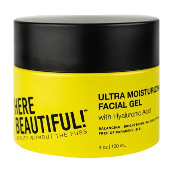 HERE BEAUTIFUL! Ultra Moisturizing Facial Gel with Hyaluronic Acid NEW - Picture 1 of 3